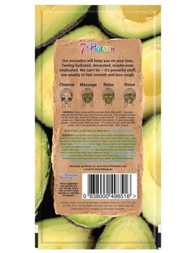 7Th Heaven Superfood Avocado Clay Mask 7Th Heaven Superfood Avocado Clay Mask