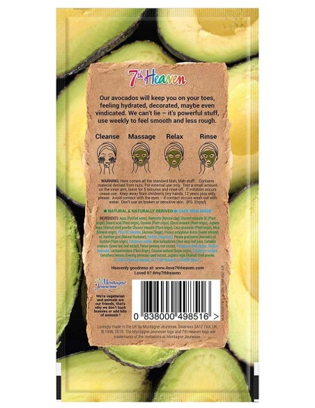 7Th Heaven Superfood Avocado Clay Mask 7Th Heaven Superfood Avocado Clay Mask
