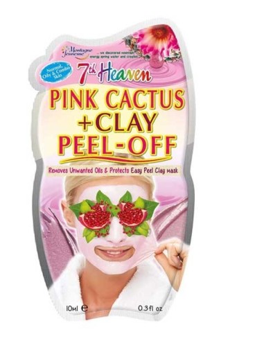 7Th Pink Cactus Clay Peel Off Mask 7Th Pink Cactus Clay Peel Off Mask