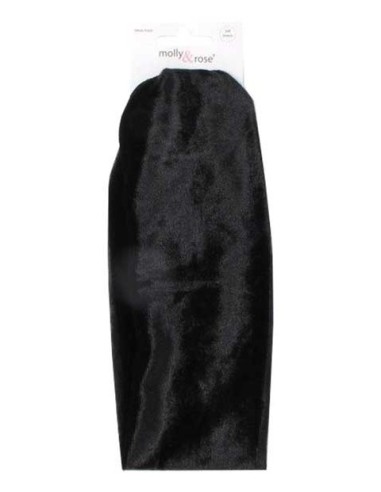 Velvet Finish Soft Stretch Head Band Black6820 Velvet Finish Soft Stretch Head Band Black6820