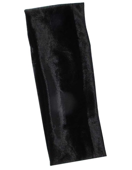 Velvet Finish Soft Stretch Head Band Black6820 Velvet Finish Soft Stretch Head Band Black6820