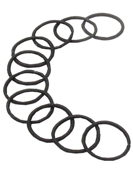 Small Black Elastic Bands 9568