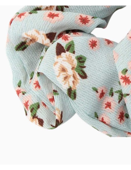 Floral Print Regular Scrunchie 8390