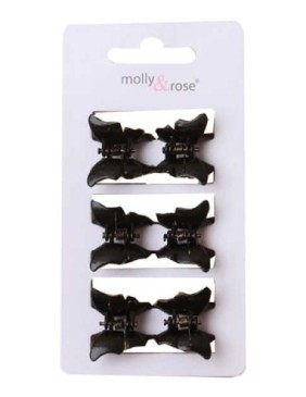 Black Butterfly Mini Clamps 8314
