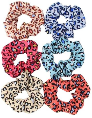 Regular Leopard Print Scrunchie 8116 Regular Leopard Print Scrunchie 8116
