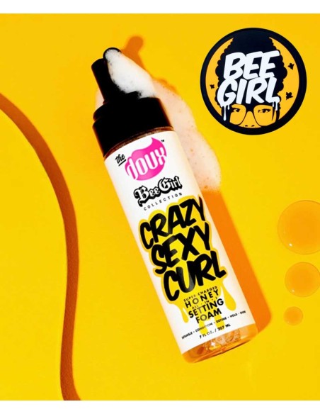 Bee Girl Crazy Sexy Curl Honey All In 1 Setting Foam