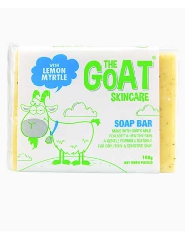 The Goat Skincare Soap Bar With Lemon Myrtle The Goat Skincare Soap Bar With Lemon Myrtle