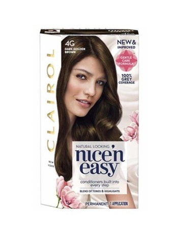 Nice N Easy Permanent Colours 4G Dark Golden Brown Nice N Easy Permanent Colours 4G Dark Golden Brown