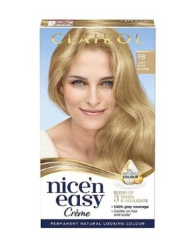 Nice N Easy Permanent Hair Color 9B Light Beige Blonde