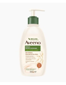 Aveeno Daily Moisturizing Yogurt Body Cream With Vanilla And Oat Scent