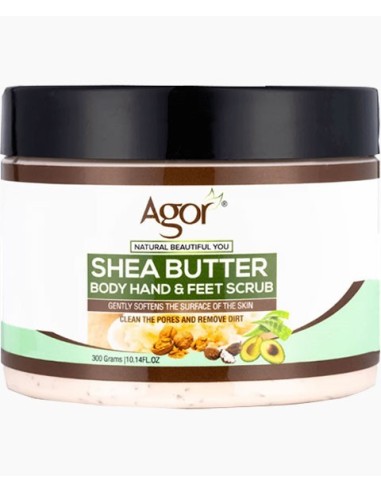 Agor Shea Butter Body Hand And Feet Scrub Agor Shea Butter Body Hand And Feet Scrub