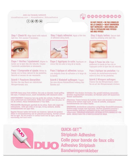DUO Quick Set Striplash Adhesive Dark Tone DUO Quick Set Striplash Adhesive Dark Tone
