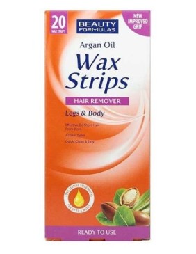 Argan Oil Wax Strips Hair Remover For Legs And Body