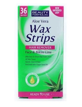 Beauty Formulas Wax Strips Face And Bikini Line
