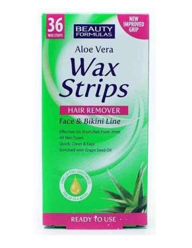 Beauty Formulas Wax Strips Face And Bikini Line Beauty Formulas Wax Strips Face And Bikini Line