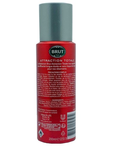 Brut Attraction Totale Deodorant Spray Brut Attraction Totale Deodorant Spray