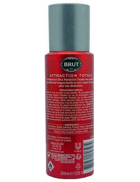 Brut Attraction Totale Deodorant Spray Brut Attraction Totale Deodorant Spray
