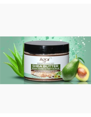 Agor Shea Butter Body Hand And Feet Scrub Agor Shea Butter Body Hand And Feet Scrub