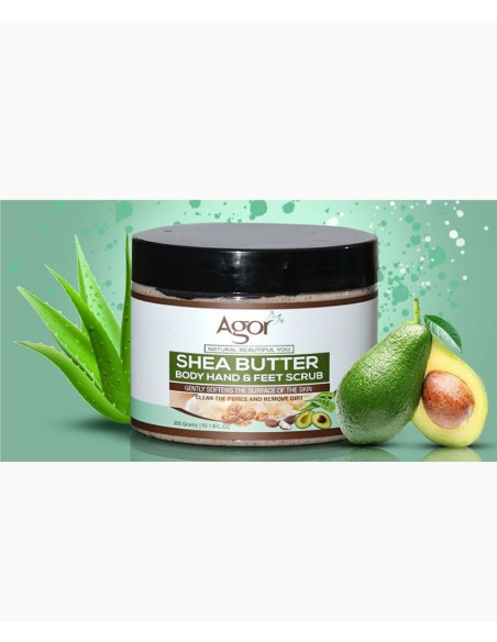 Agor Shea Butter Body Hand And Feet Scrub Agor Shea Butter Body Hand And Feet Scrub