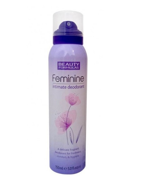 Beauty Formulas Feminine Intimate Deodorant Spray Beauty Formulas Feminine Intimate Deodorant Spray