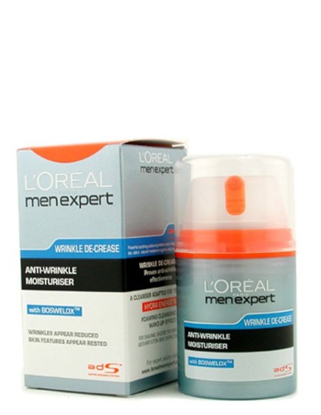 Men Expert Wrinkle De Crease Anti Wrinkle Moisturiser