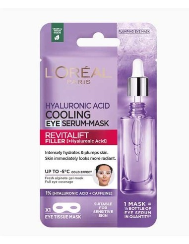 Revitalift Filler Hyaluronic Acid Cooling Eye Serum Mask Revitalift Filler Hyaluronic Acid Cooling Eye Serum Mask