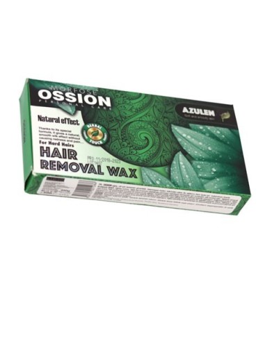 Ossion Azulen Natural Effect Hair Removal Wax For Hard Hairs Ossion Azulen Natural Effect Hair Removal Wax For Hard Hairs