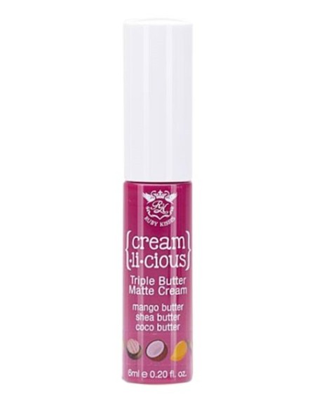 Cream Li Cious Triple Butter Matte Lip Cream RSMC04 Berry In Love