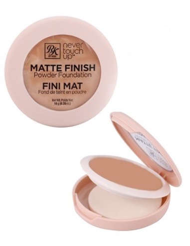 Never Touch Up Matte Finish Powder Foundation RMPFN06 Medium Beige Never Touch Up Matte Finish Powder Foundation RMPFN06 Medium Beige