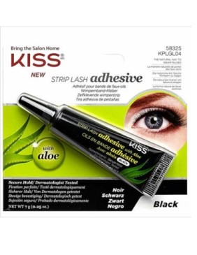 RK By Kiss Strip Lash Black Adhesive With Aloe