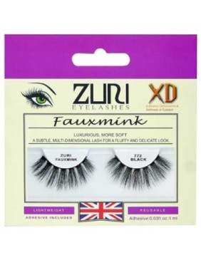 Zuri Fauxmink Eyelashes 772 Black