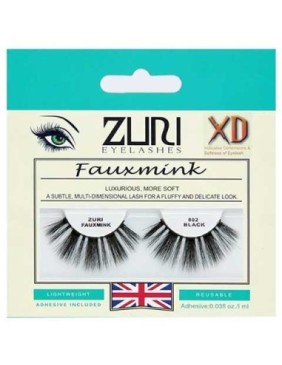Zuri Fauxmink Eyelashes 802 Black