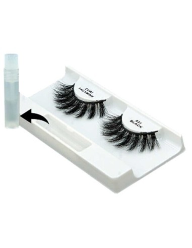 Zuri Fauxmink Eyelashes 831 Black Zuri Fauxmink Eyelashes 831 Black