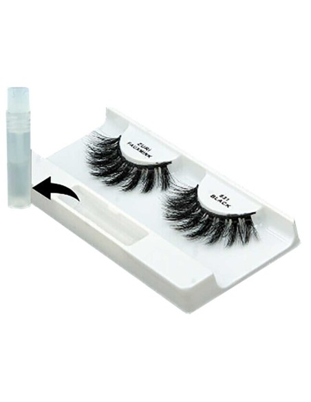Zuri Fauxmink Eyelashes 831 Black Zuri Fauxmink Eyelashes 831 Black