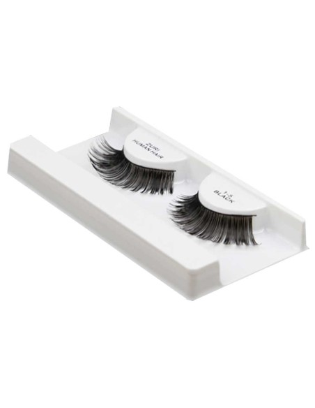 Zuri Human Hair Eyelashes 1 5 Black