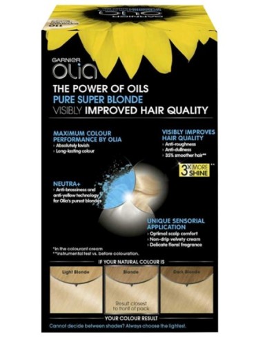 Olia Permanent Hair Color 110 Super Light Natural Blonde