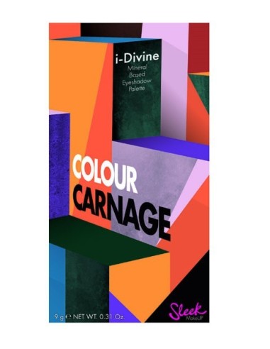 Sleek I Divine Eyeshadow Palette Colour Carnage 1287 Sleek I Divine Eyeshadow Palette Colour Carnage 1287