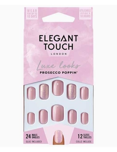 Luxe Looks Prosecco Poppin Nails With Glue Luxe Looks Prosecco Poppin Nails With Glue
