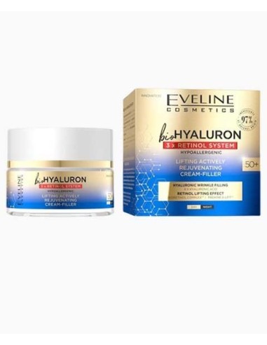 Bio Hyaluron 3 X Retinol System Lifting Actively Cream Filler 50 Plus Bio Hyaluron 3 X Retinol System Lifting Actively Cream Filler 50 Plus