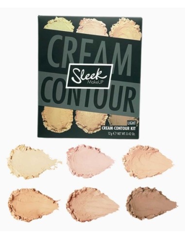Sleek Makeup Cream Contour Kit Light 095 Sleek Makeup Cream Contour Kit Light 095