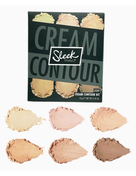 Sleek Makeup Cream Contour Kit Light 095 Sleek Makeup Cream Contour Kit Light 095