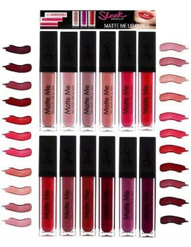 Sleek Matte Me Ultra Smooth Matte Lip Cream Rioja Red 433