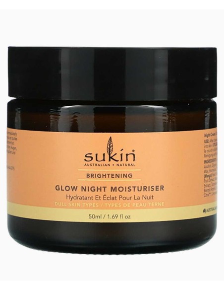 Sukin Brightening Glow Night Moisturiser