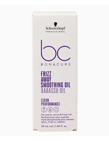Bonacure Frizz Away Smoothing Oil Babassu Oil