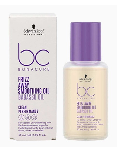Bonacure Frizz Away Smoothing Oil Babassu Oil