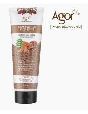 Agor Organic Coffee And Cocoa Butter Body Lotion