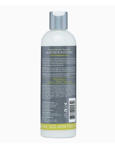 Almond And Avocado Daily Moisturizing Lotion