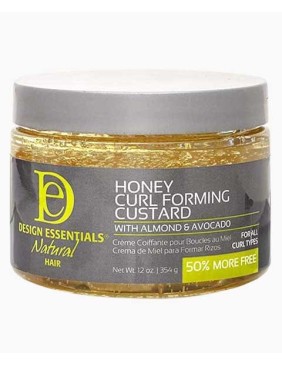 Natural Honey Curl Forming Custard With Almond And Avocado