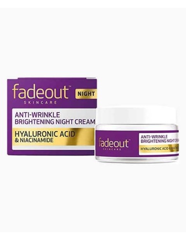 Fade Out Skincare Anti Wrinkle Brightening Night Cream Fade Out Skincare Anti Wrinkle Brightening Night Cream