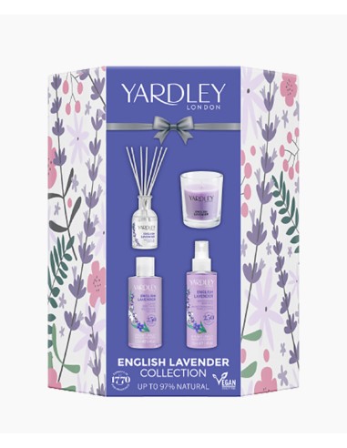 English Lavender Collection Body And Home Gift Set